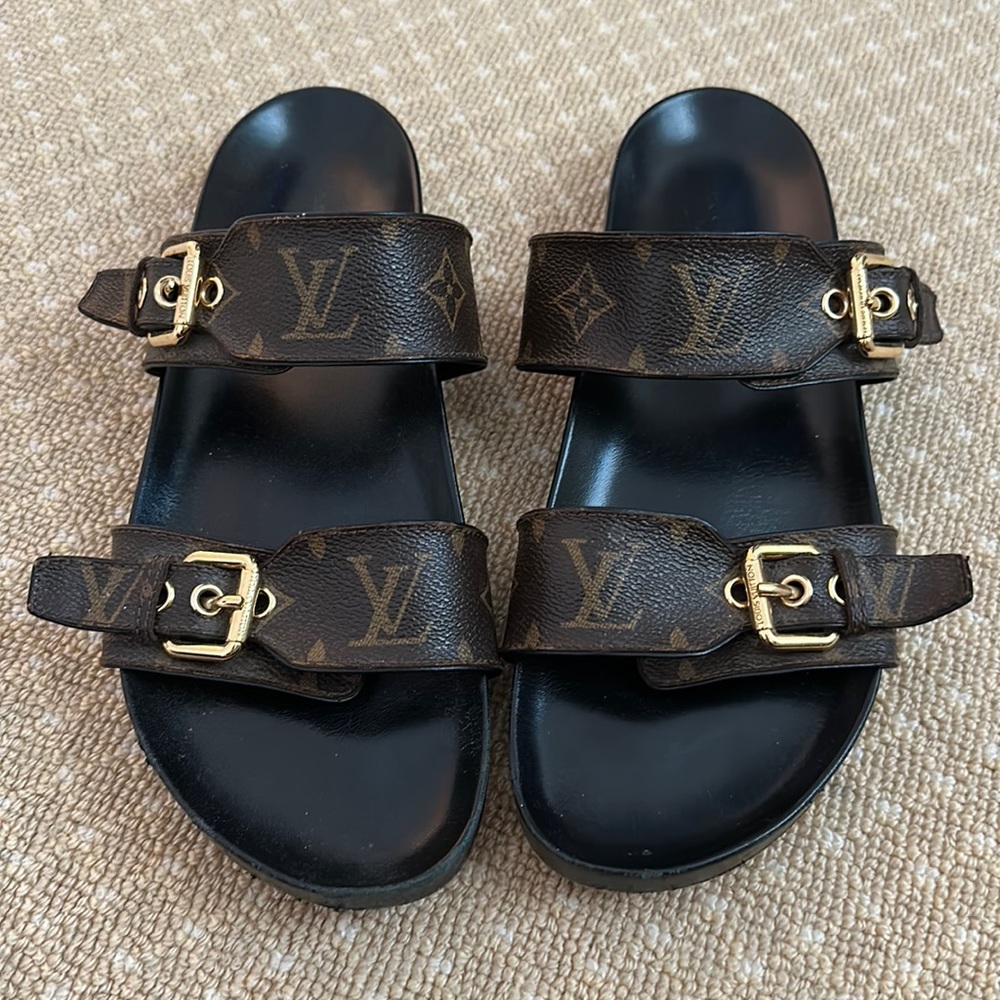 Louis Vuitton Bom Dia Flat Comfort Mule